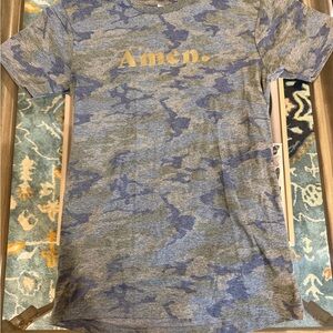Amen. Camo Graphic Tee